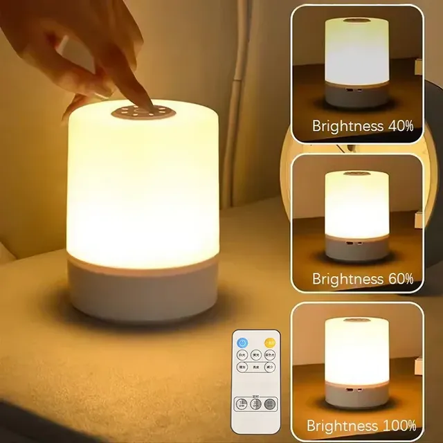 Chevet Led veilleuses Dimmable charge bureau lampes de…