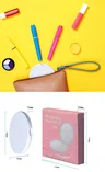 Miroir de maquillage de voyage Portable Double face… – vue 6