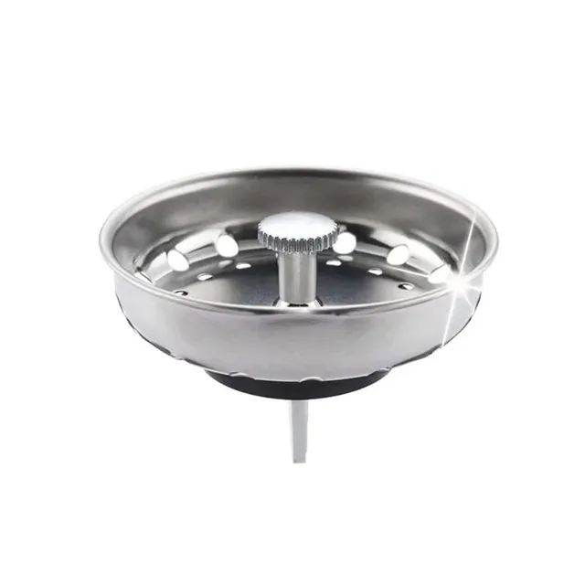 Filtre évier cuisine crépine acier inoxydable brossé… – vue 3