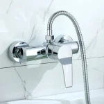 Robinet de douche mural, chauffe-eau domestique, Valve mixte froide et chaude, salle de bains, robinet de douche caché, accessoires de douche