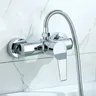Robinet de douche mural – vue 1