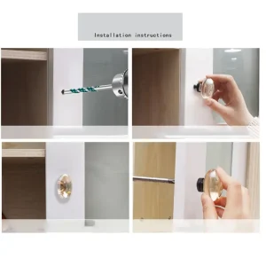 Diamant matériel armoires de cuisine meubles poignée armoire poignée tiroir bouton armoire tire bouton de porte