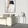 Table basse moderne tabouret acrylique Transparent Table… – vue 5