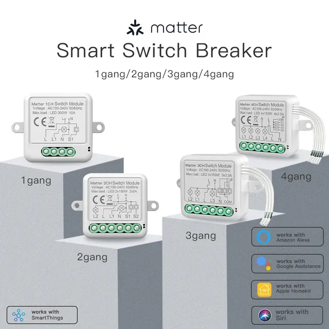 Module interrupteur intelligent WiFi relais domotique…