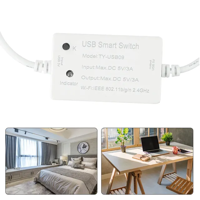 Module contrôleur commutateur intelligent wifi vocal usb… – vue 3
