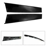 cadre porte bande décorative pilier panneau Citroën DS5 gauche droite ABS noir brillant préformé clips montage sport