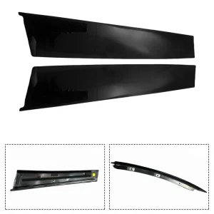 cadre porte bande décorative pilier panneau Citroën DS5 gauche droite ABS noir brillant préformé clips montage sport