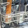 Porte-baguettes en acier inoxydable – vue 3