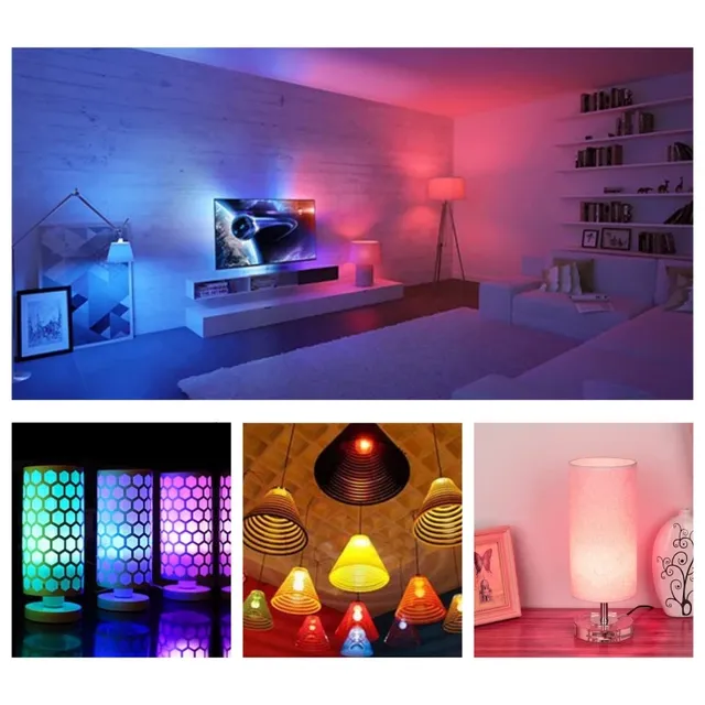 Ampoule LED RGB Tuya ampoule intelligente E27 9W 15W… – vue 6