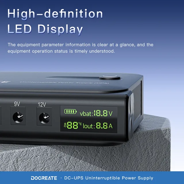 Alimentation sans interruption UPS sans batterie – vue 3