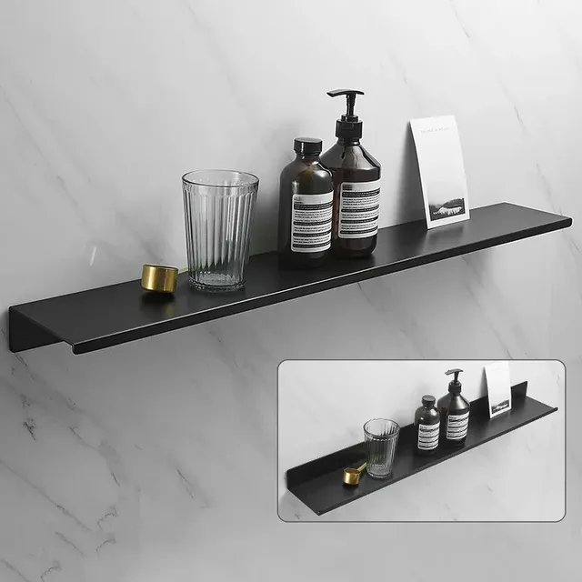 Accessoires de salle de bain Espace Aluminium Noir… – vue 3