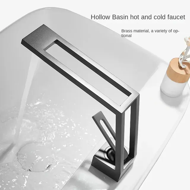 Mitigeur lavabo comptoir monocommande design… – vue 3