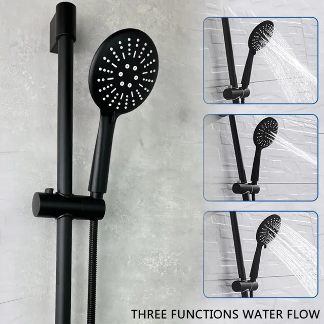Ensemble de douche à main coulissante avec 3 fonctions – vue 4