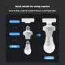Mini adaptateur d'ampoules intelligentes WiFi – vue 6