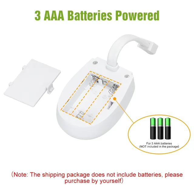 LED lampe de toilette intelligente PIR capteur de… – vue 5