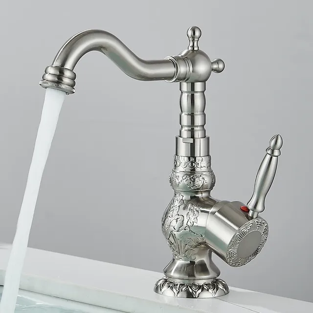 Quyanre robinet de lavabo de salle de bains en laiton… – vue 7