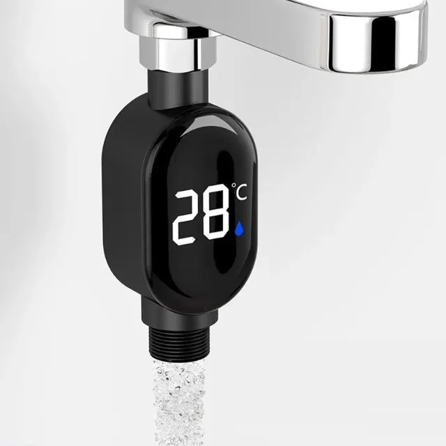 Thermomètre de douche LED pour tuyaux d'eau de 1 à 2… – vue 3