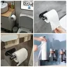 Porte papier toilette adhésif inoxydable 304 mural… – vue 5