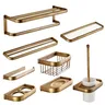 Ensemble de porte-serviettes de luxe en cuivre et or… – vue 6