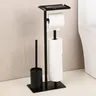 Portepapier toilette autoportant brosse WC…