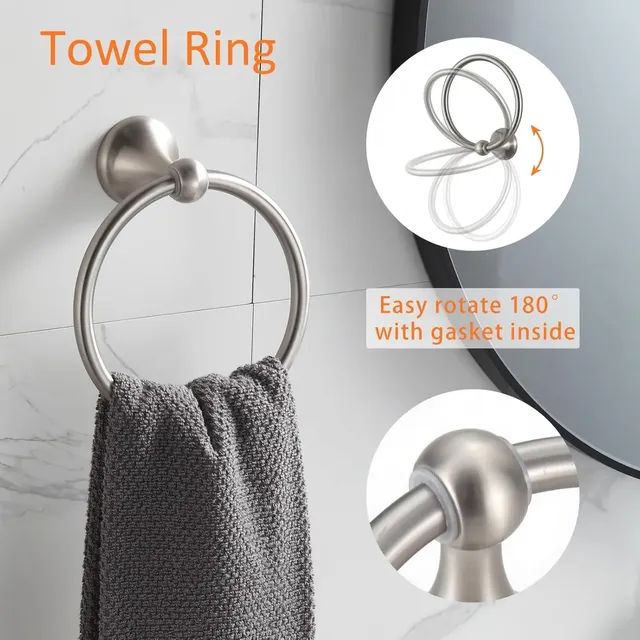 Ensemble d'accessoires de salle de bain – vue 3