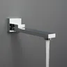 Robinet de lavabo mural en laiton – vue 3
