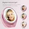 Miroir maquillage rond double face grossissant 5x 1x… – vue 5