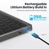 Clavier pliable sans fil bluetooth multiappareils pavé… – vue 3