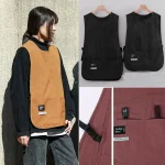 Tablier imperméable résistant aux taches, Style gilet en Nylon, manches respirantes, Anti-salissure, tabliers de cuisine polyvalents