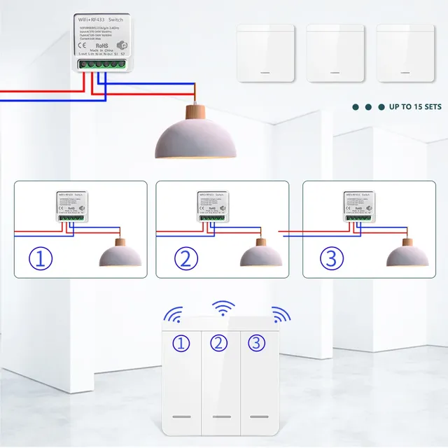 Tuya-Joli d'éclairage intelligent WiFi – vue 5