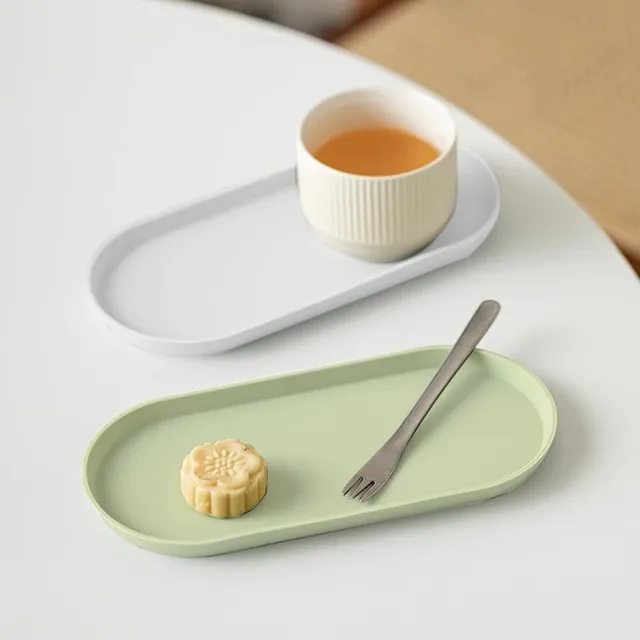 Assiette à Sushi ovale en plastique Pp – vue 3