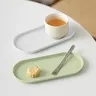 Assiette à Sushi ovale en plastique Pp – vue 3