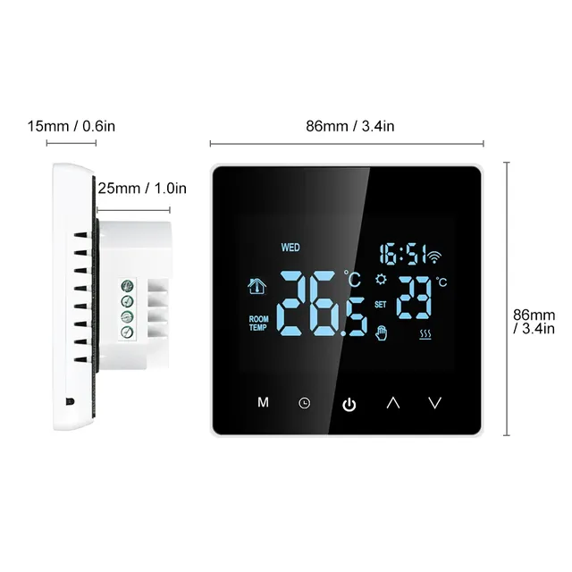 Tuya Smart WiFi ThermoandreElectric – vue 2