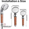 Pommeau de douche filtré ABS – vue 6
