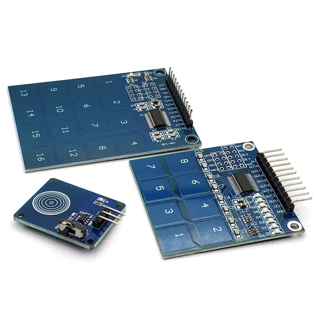 Module tactile capacitif autobloquant multicanal cartes… – vue 3