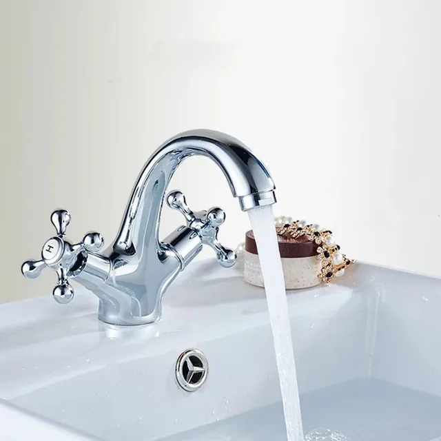 Robinet de lavabo de douche de Bidet en laiton Antique – vue 4