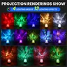 Veilleuse RGB à ondulation d'eau avec télécommande – vue 2