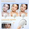 Miroir de maquillage 4.2 par LED grossissante 1X/10X – vue 2