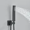 Pommeau de douche à main noir mat – vue 2