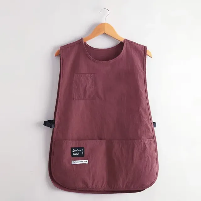 Tablier imperméable résistant taches nylon coupe gilet… – vue 4
