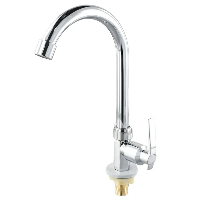Robinet de cuisine grand en acier inoxydable – vue 7