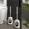 Ensemble de brosses de toilette avec poignée ergonomique – vue 3