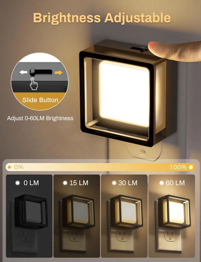 Lampe murale intelligente à branchement – vue 3