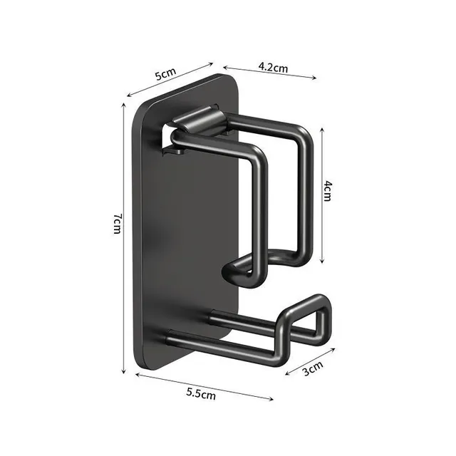 Support de lavabo pliable en acier – vue 6