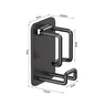 Support de lavabo pliable en acier – vue 6