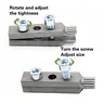 Extracteur de fil de valve d'angle de robinet à 4/6 points – vue 2
