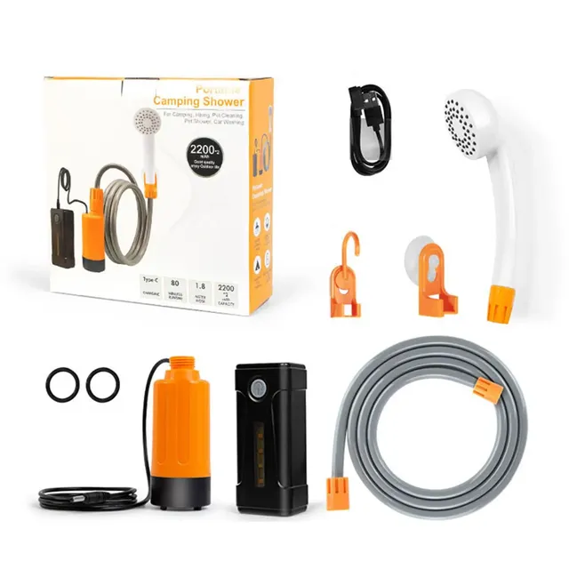 Douche camping portable rechargeable électrique… – vue 5