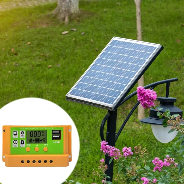Régulateur de batterie de panneau solaire 10A 20A 30A… – vue 2