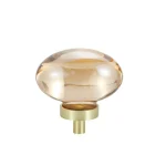 Poignée de meuble en cristal de diamant, bouton de porte de commode de cuisine, poignée d&rsquo;armoire, bouton de tiroir