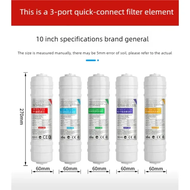 Waternoble-Ensemble de cartouches filtrantes allergiques… – vue 5